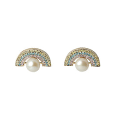Silver Lining Rainbow Earrings