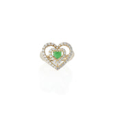 Double Heart Ring