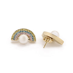 Silver Lining Rainbow Earrings