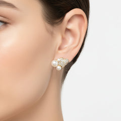 Silver Lining Cloud Earrings