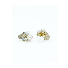Silver Lining Cloud Earrings