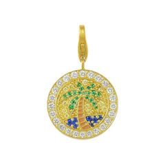 Disc Charm Palm Tree