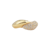 Lovers Entwined (Half Pave)