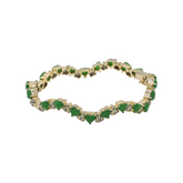 Sweetheart Bangle Small Heart Cluster