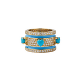 Love All Around Cigar Band (Pave Setting)