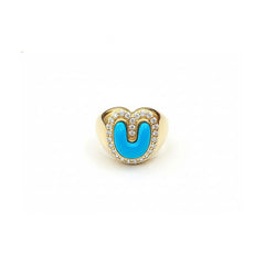 Gem Bubble Ring