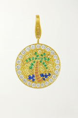 Disc Charm Palm Tree