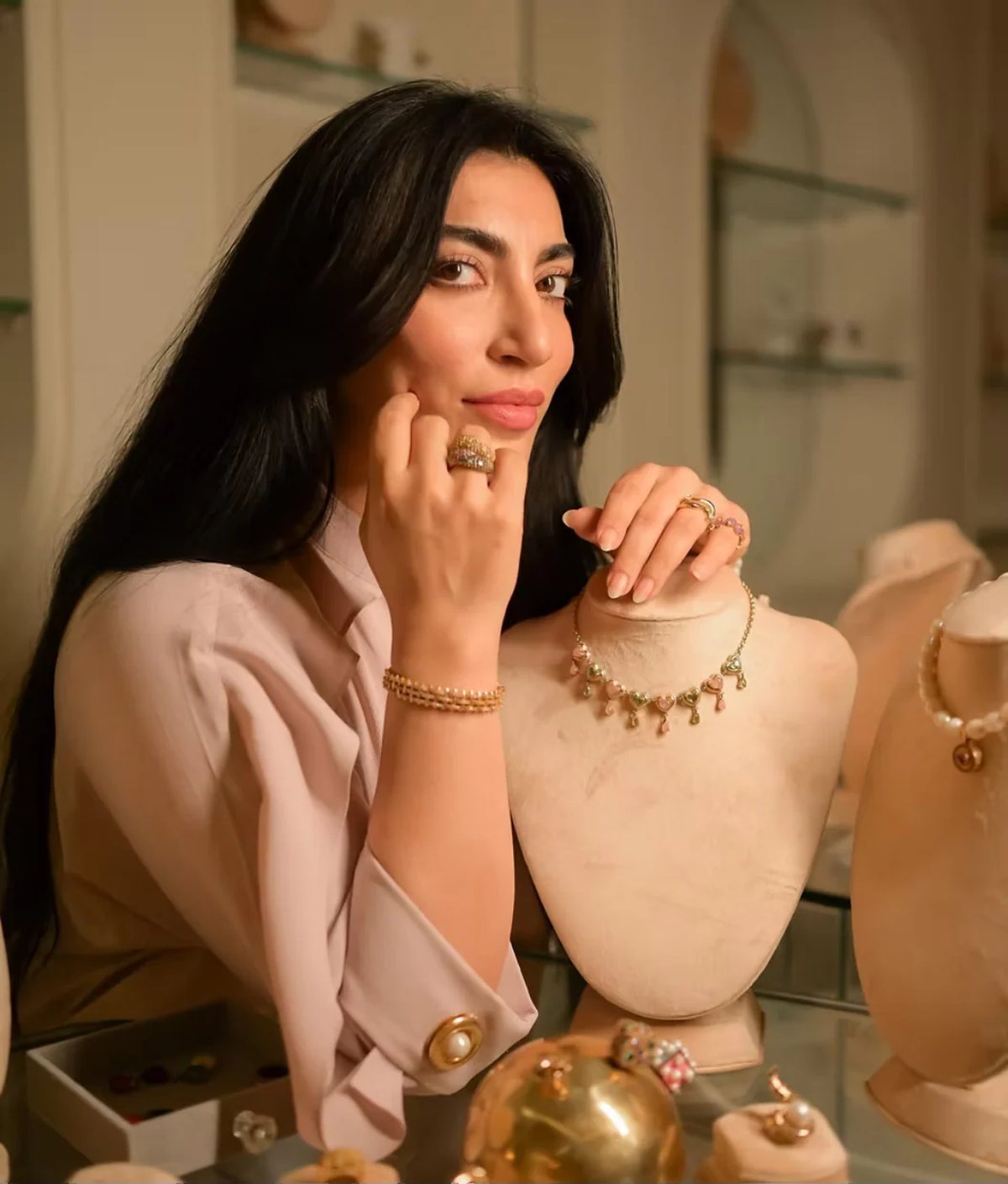 Nabiha, founder of Moushe Designs