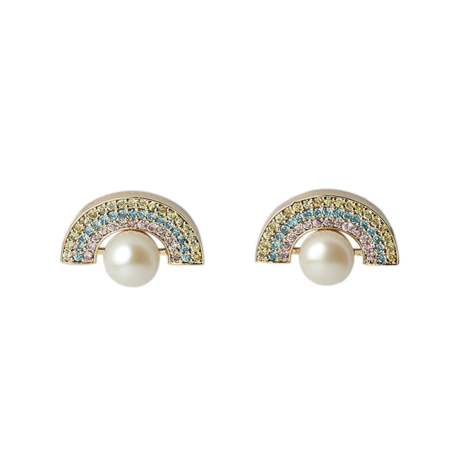 Silver Lining Rainbow Earrings