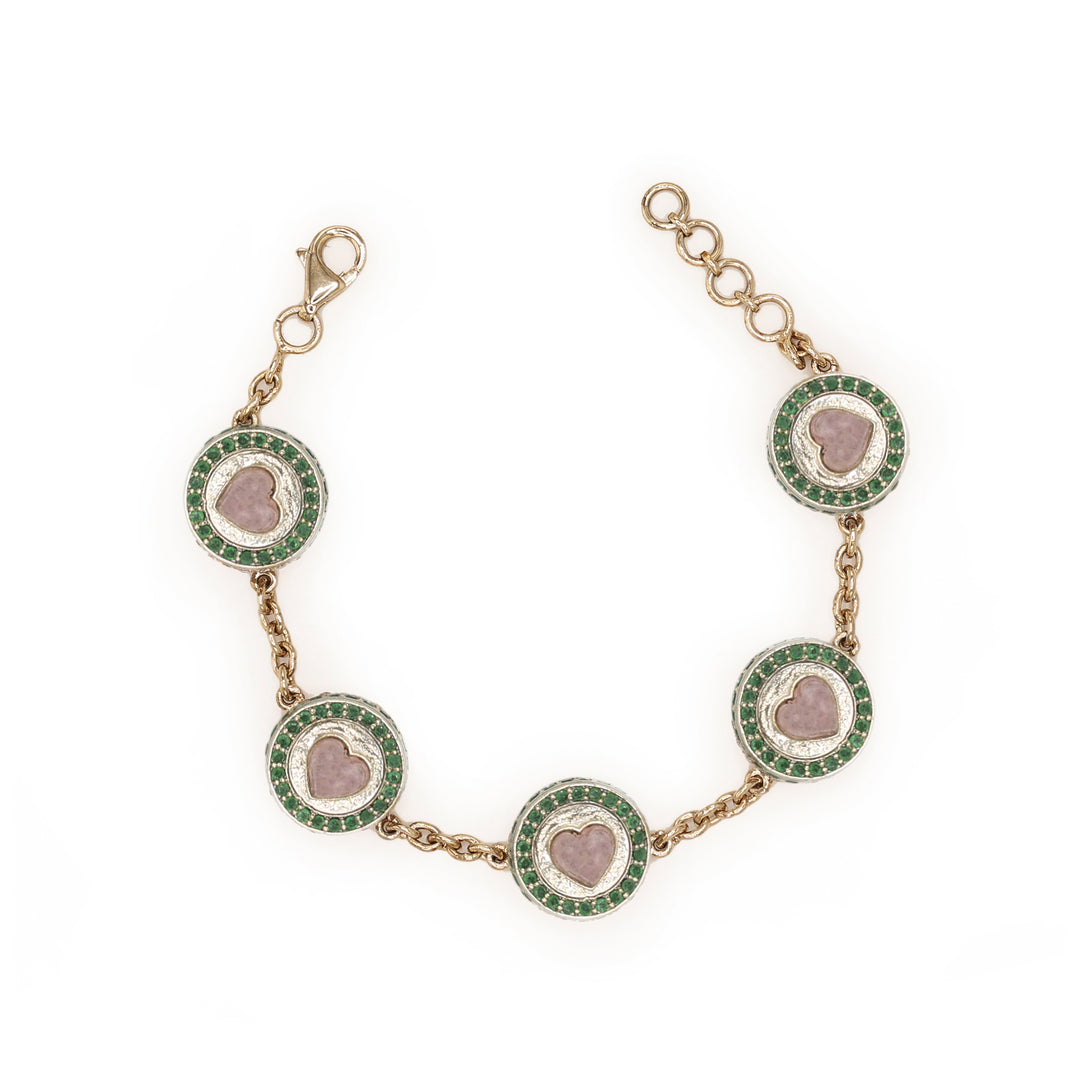 Desire Bracelet (Pink Jadeite)