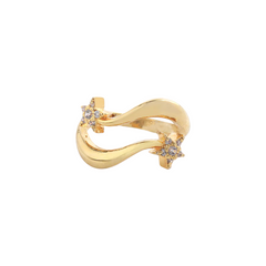 Twin Star Ring