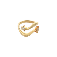Twin Star Ring