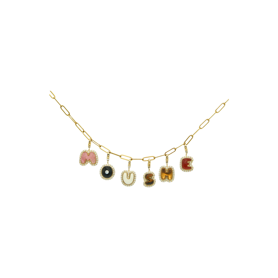 Gem Bubble Letters
