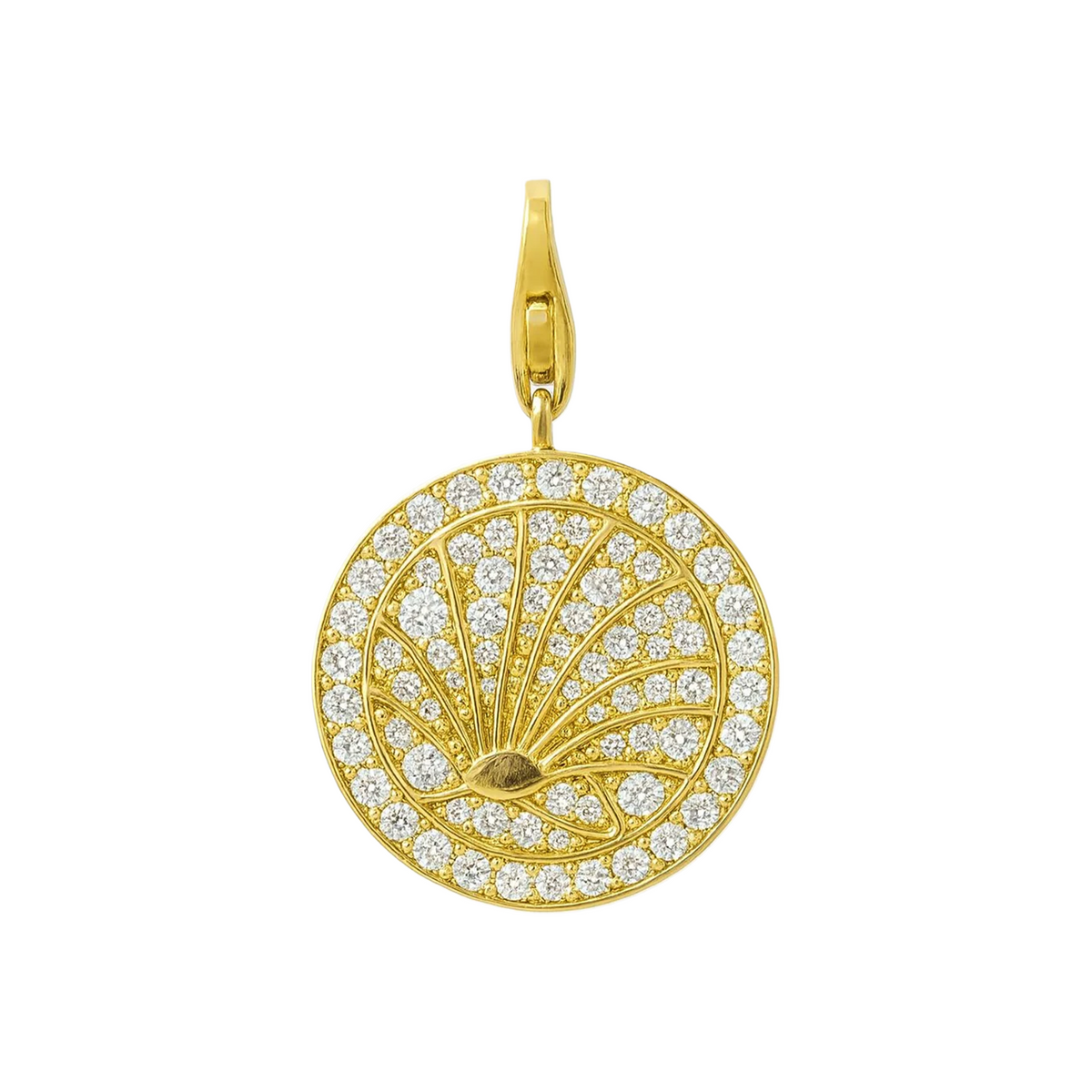 Disc Charm Seashell