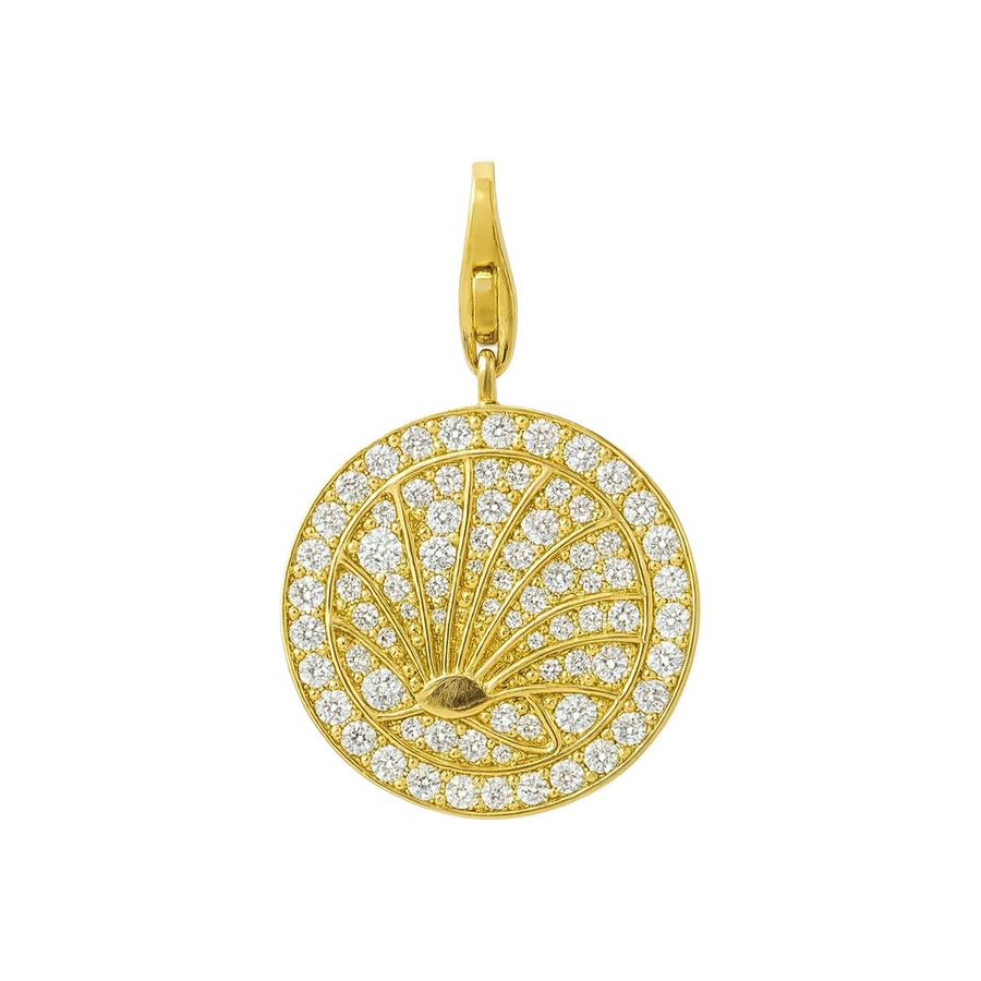 Disc Charm Seashell