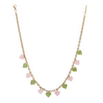 Load image into Gallery viewer, Heartstring (Pink Jadeite + Peridot)
