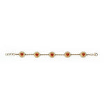 Load image into Gallery viewer, Carnelian Heart Bracelet
