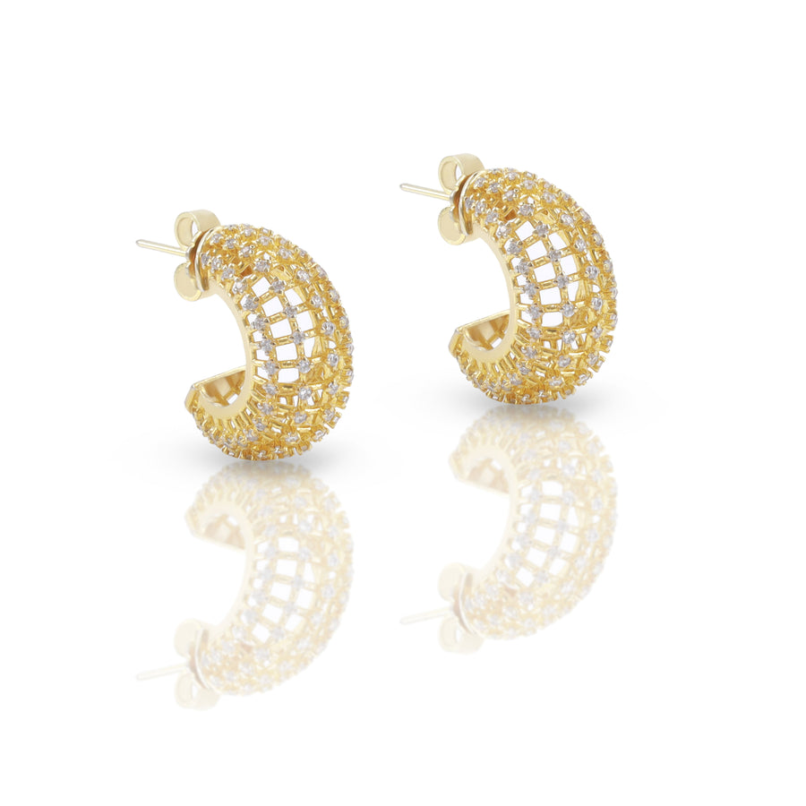 Honeycomb Earrings