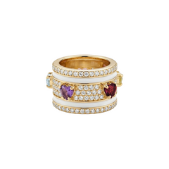 Love All Around Cigar Band (Pave Setting)