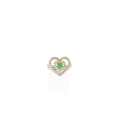 Double Heart Ring