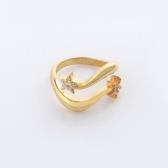 Twin Star Ring