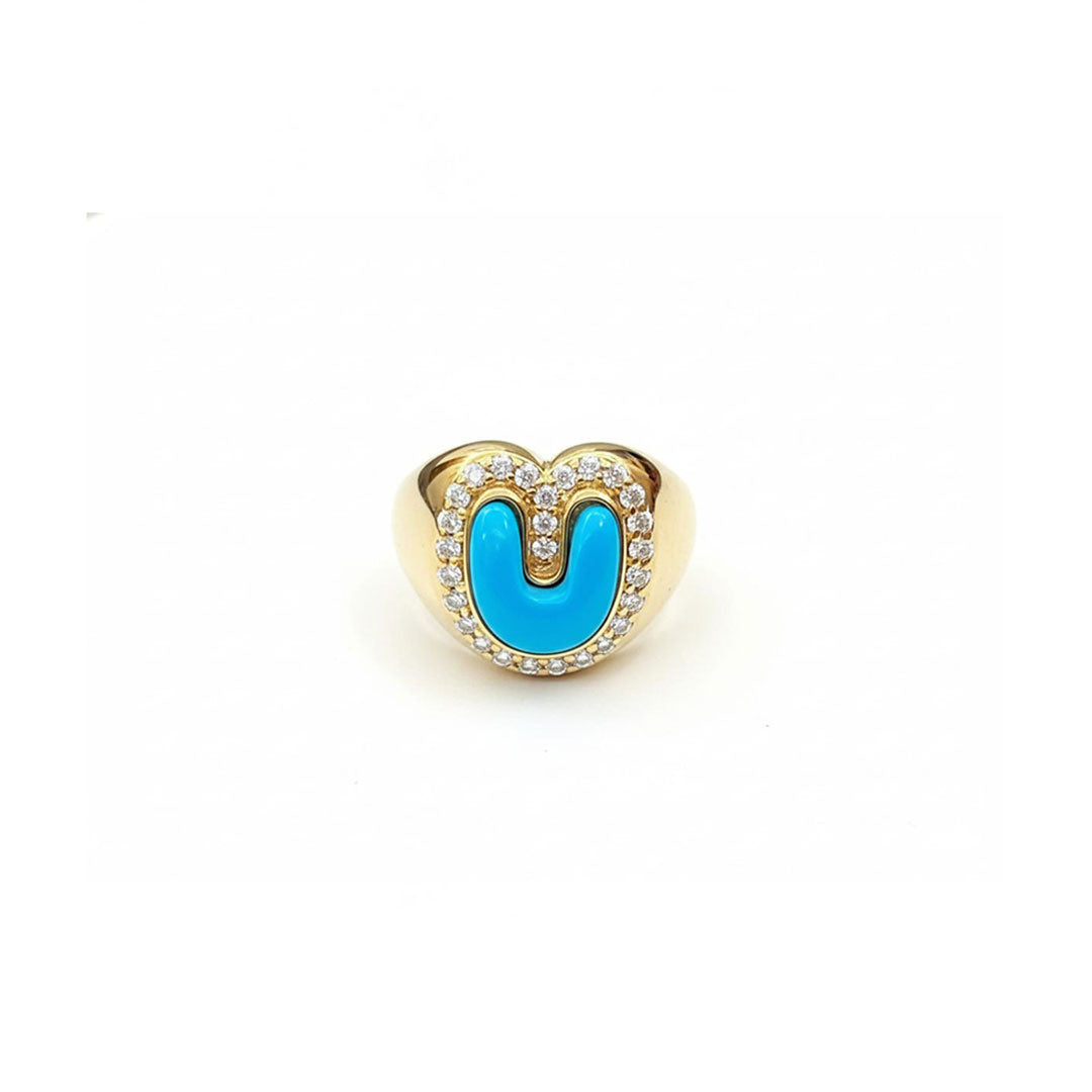 Gem Bubble Ring