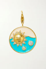 Disc Charm Sun Ocean
